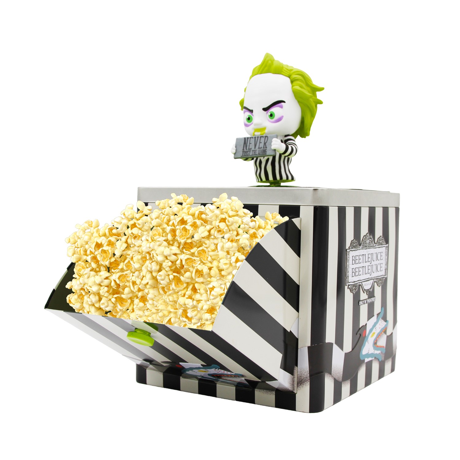 Beetlejuice Beetlejuice Jack-in-the-Box Light-Up Popcorn Bucket - PRE-SALE BJUICE-JKNBOX-P-PRE-SALE