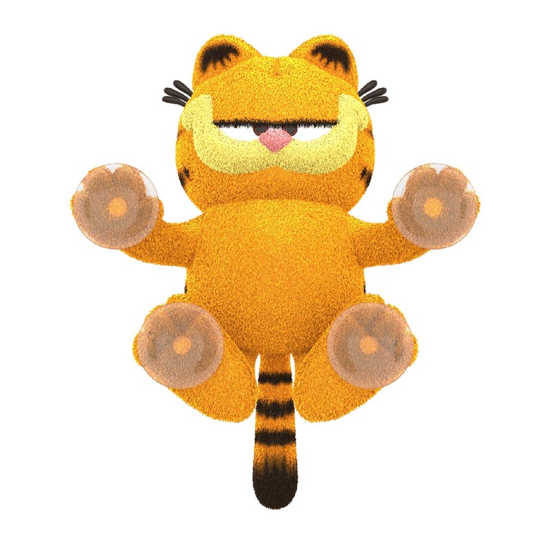 Garfield window plush on sale